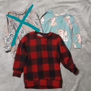 2-3t oversized sweaters